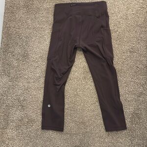 Lululemon athletica leggings size 2 maroon purple
